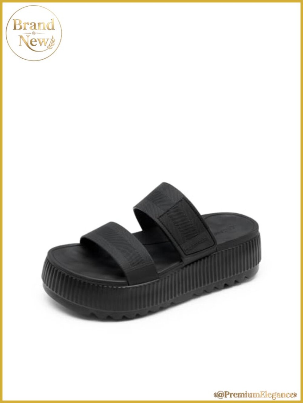 Waterproof Slip On Platform Sandals